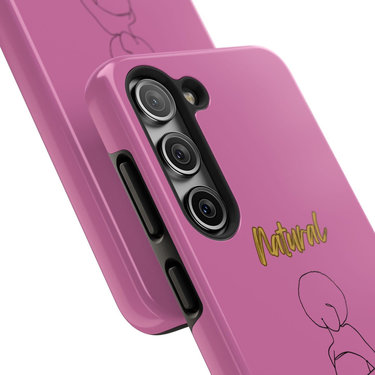 Natural Woman Sho Nuff (BL)Tough Phone Cases LIGHT PINK