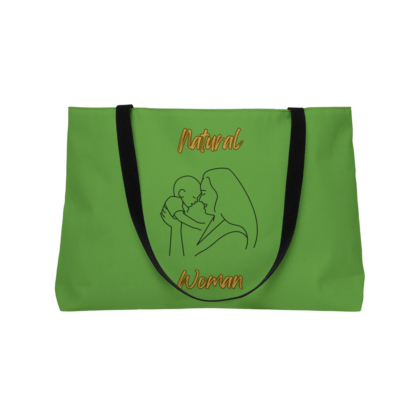 Natural Woman Joy (BL) Weekender Tote Bag GREEN