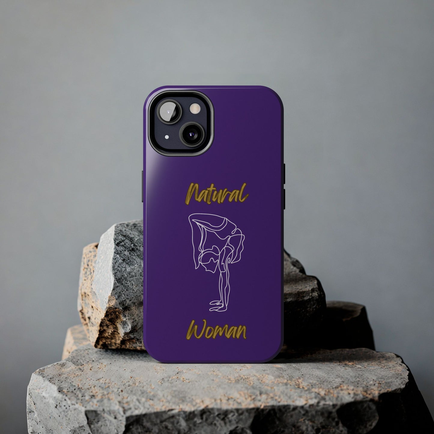Natural Woman Flexible (WL)Tough Phone Cases PURPLE