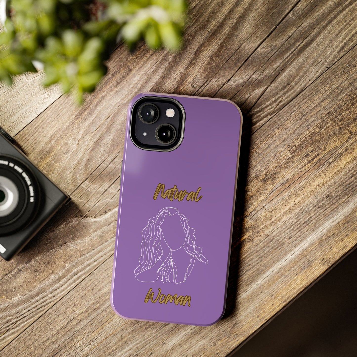 Natural Woman Relaxed (WL) Tough Phone Cases LIGHT PURPLE