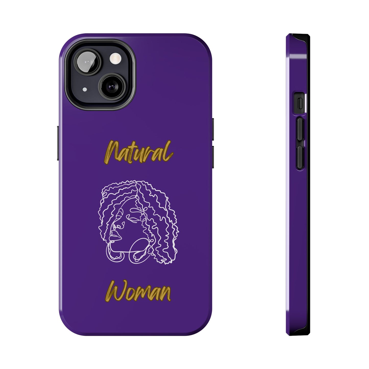 Natural Woman Naturally Me (WL)Tough Phone Cases PURPLE