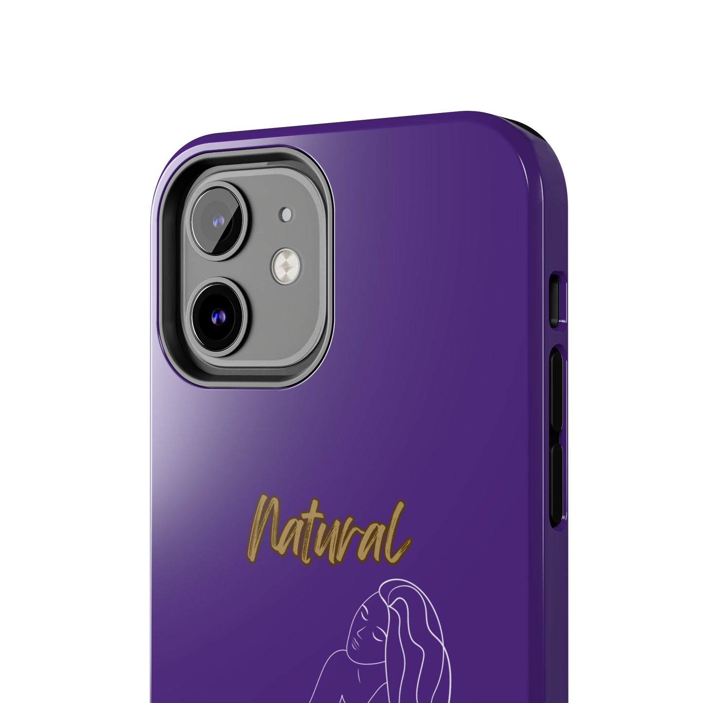 Natural Woman Beauty (WL) Tough Phone Cases PURPLE