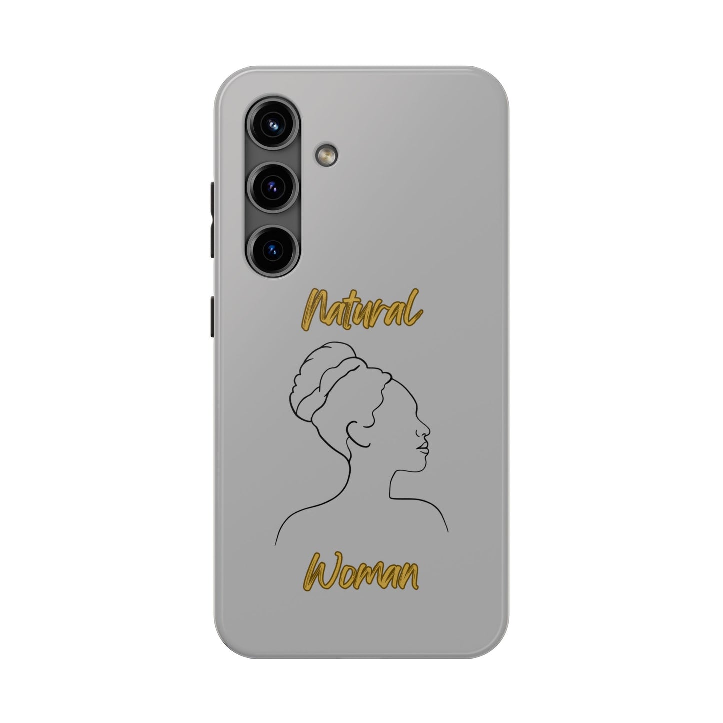 Natural Woman Mixed (BL)Tough Phone Cases LIGHT GREY