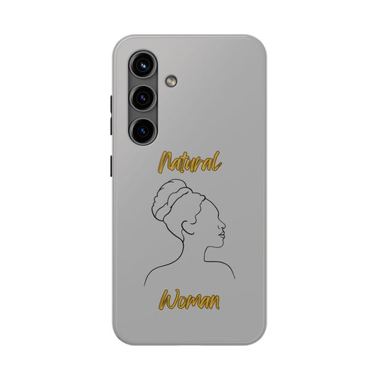 Natural Woman Mixed (BL)Tough Phone Cases LIGHT GREY