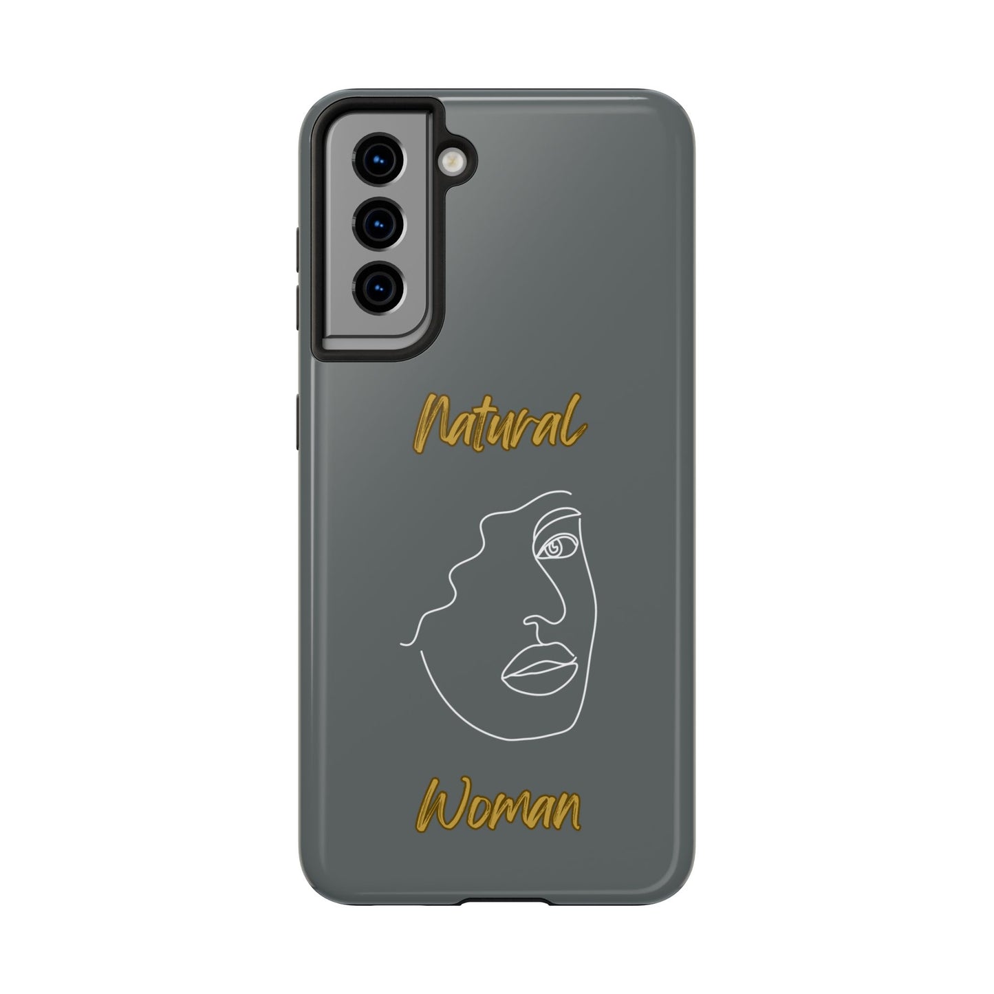 Natural Woman Peekaboo (WL)Tough Phone Cases DARK GREY