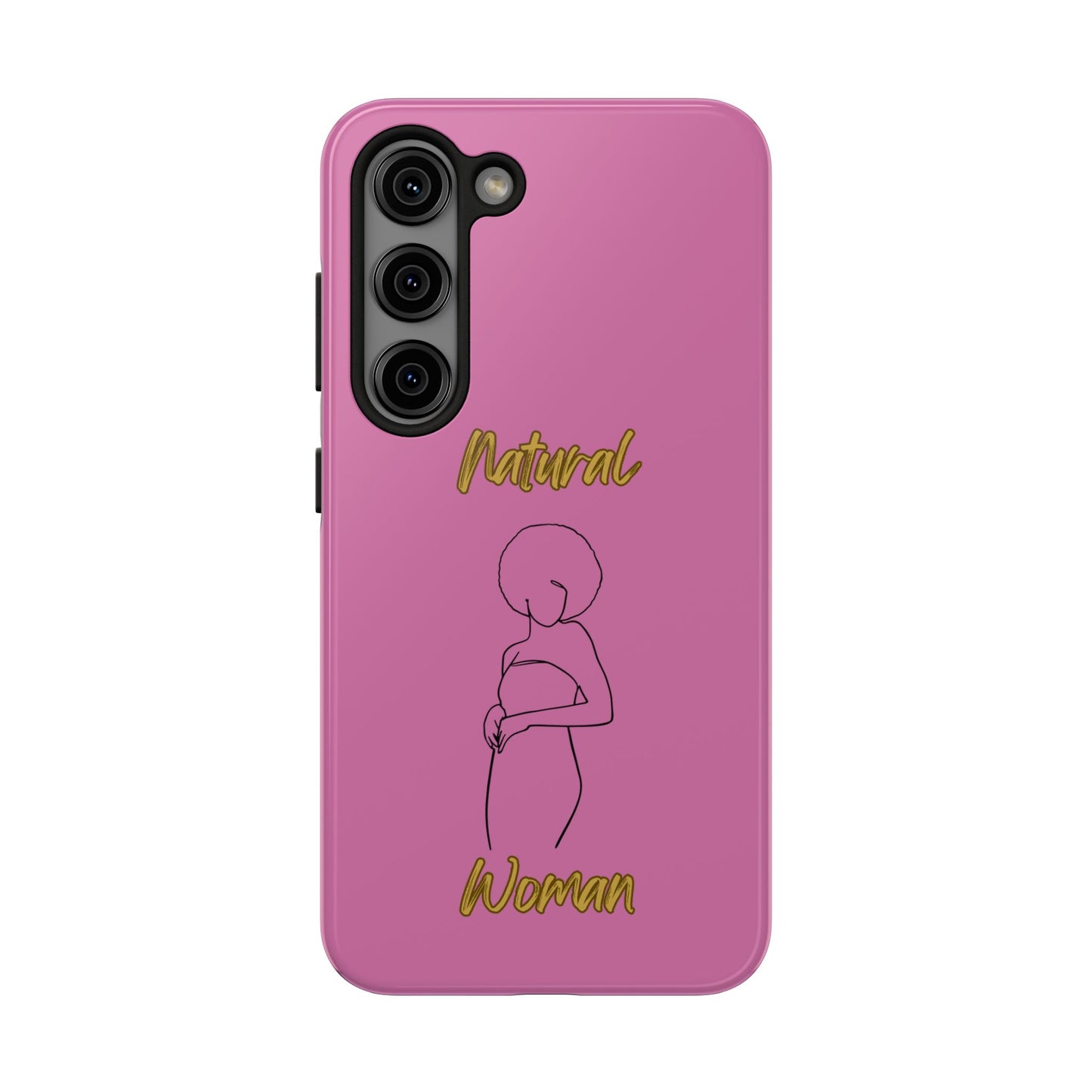 Natural Woman Sho Nuff (BL)Tough Phone Cases LIGHT PINK