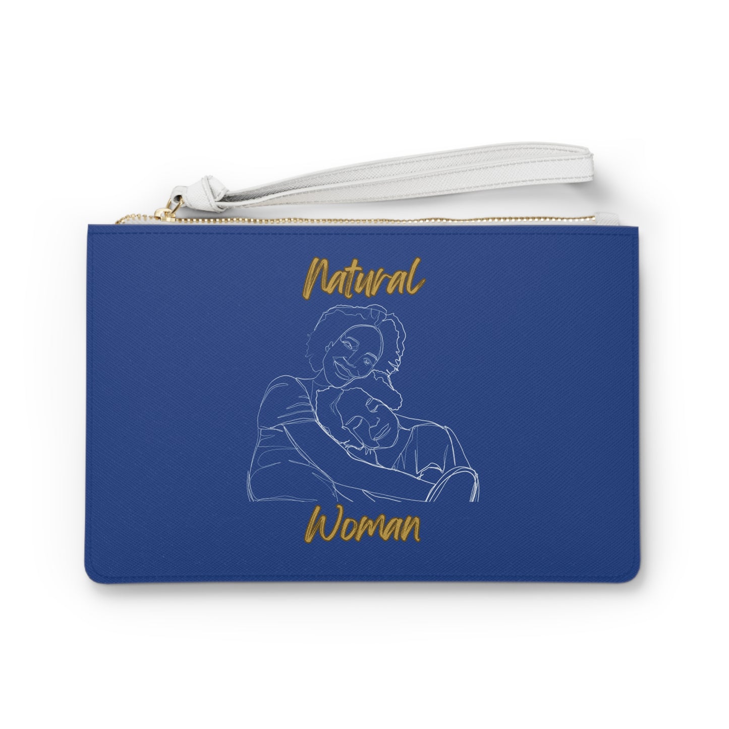 Natural Woman Loving Embrace (WL) Clutch Bag DARK BLUE