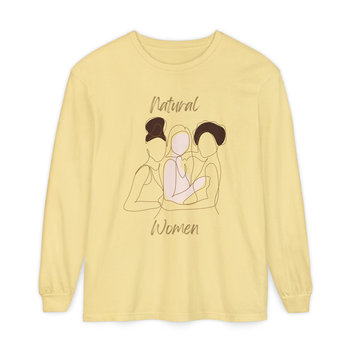 Natural Women Friends (WL) Long Sleeve T-Shirt