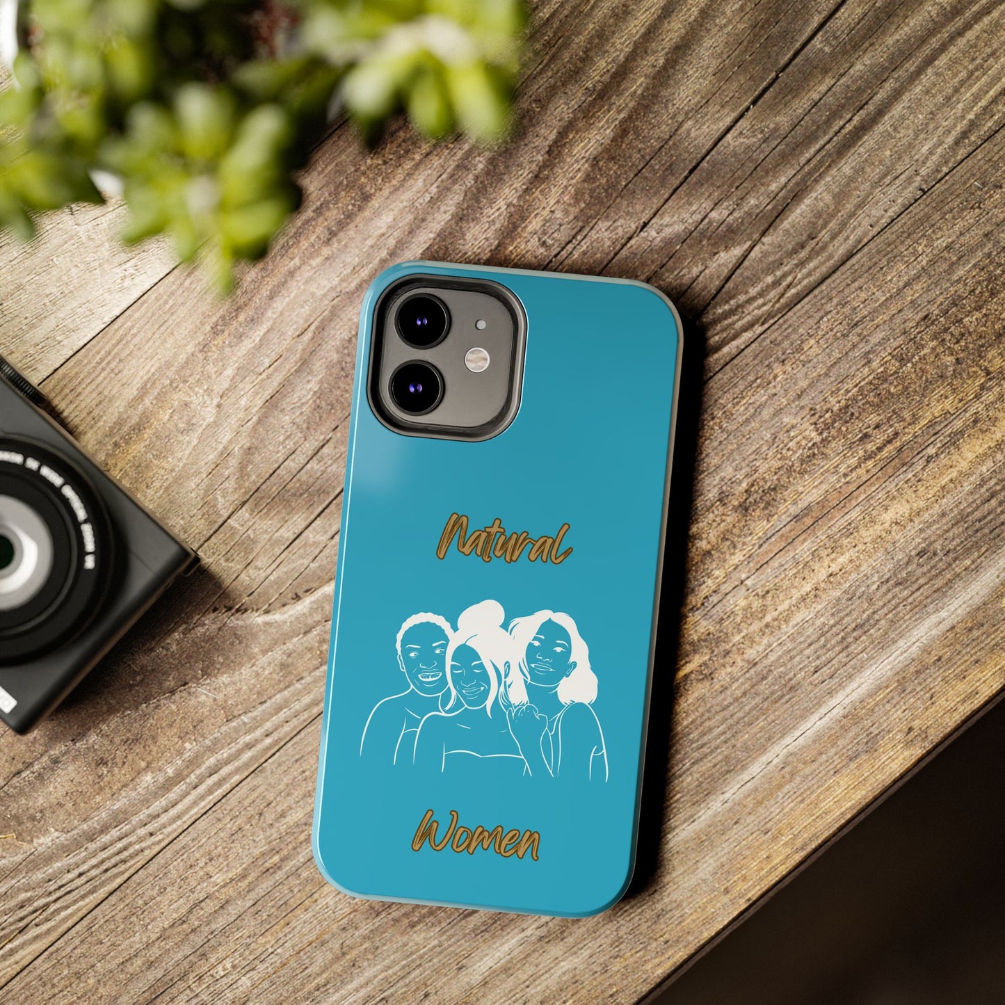 Natural Women Laughing Friends (WL)Tough Phone Cases TURQUOISE