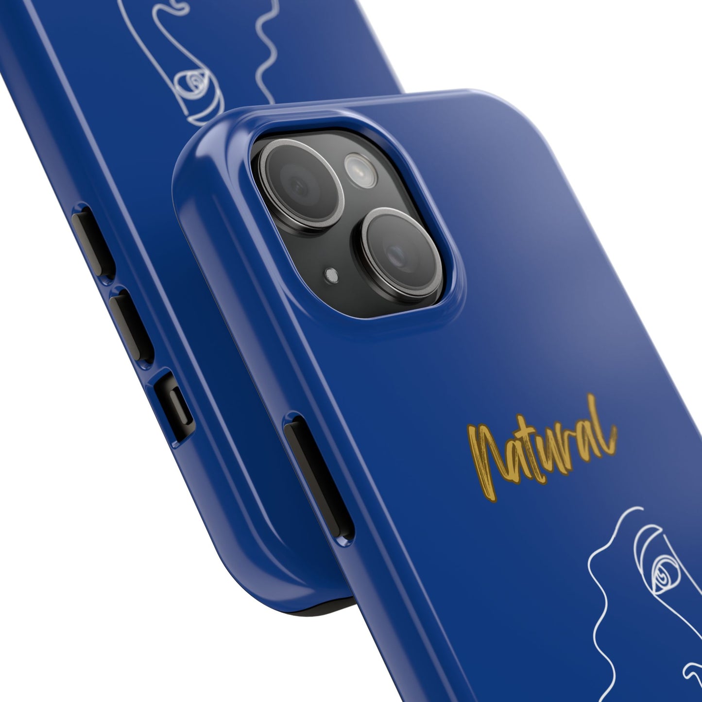 Natural Woman Peekaboo (WL)Tough Phone Cases DARK BLUE
