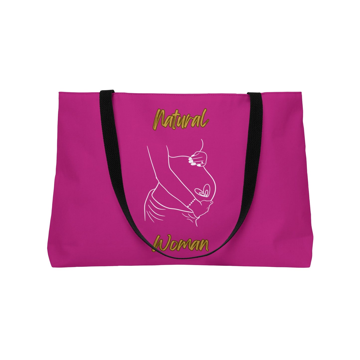 Natural Woman Loved In & Out (WL) Weekender Tote Bag PINK
