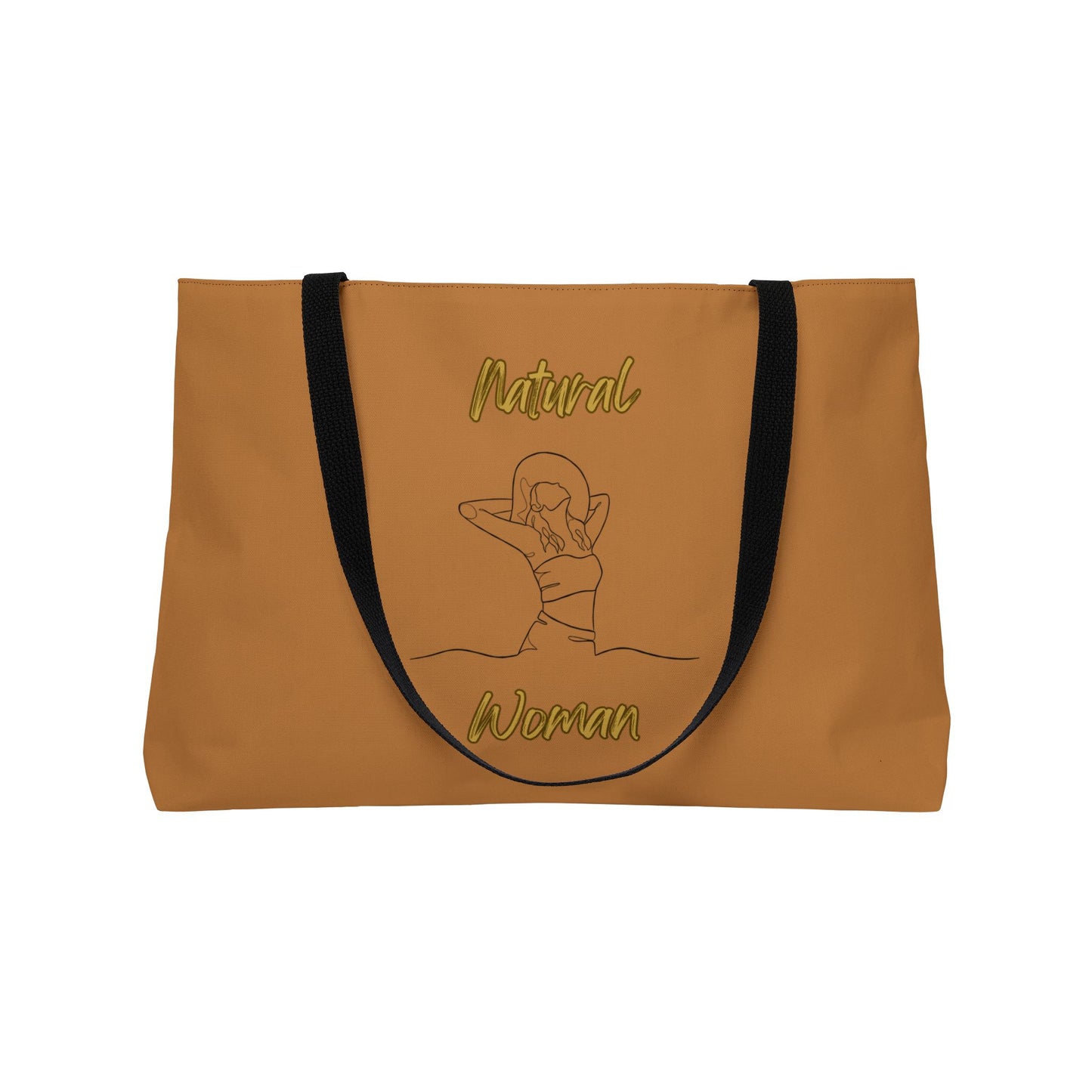 Natural Woman Sun Fun (BL) Weekender Tote Bag LIGHT BROWN