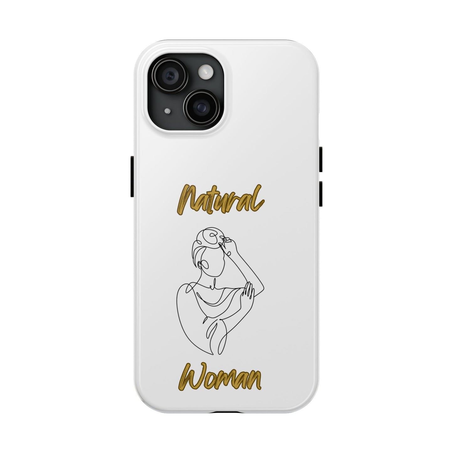 Natural Woman Style (BL)Tough Phone Cases WHITE