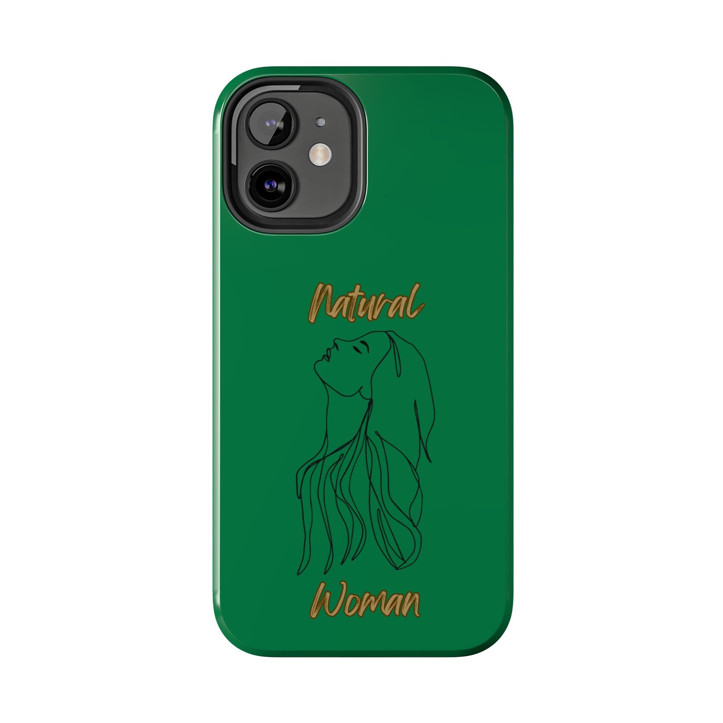 Natural Woman Appreciation (BL) Tough Phone Cases DARK GREEN