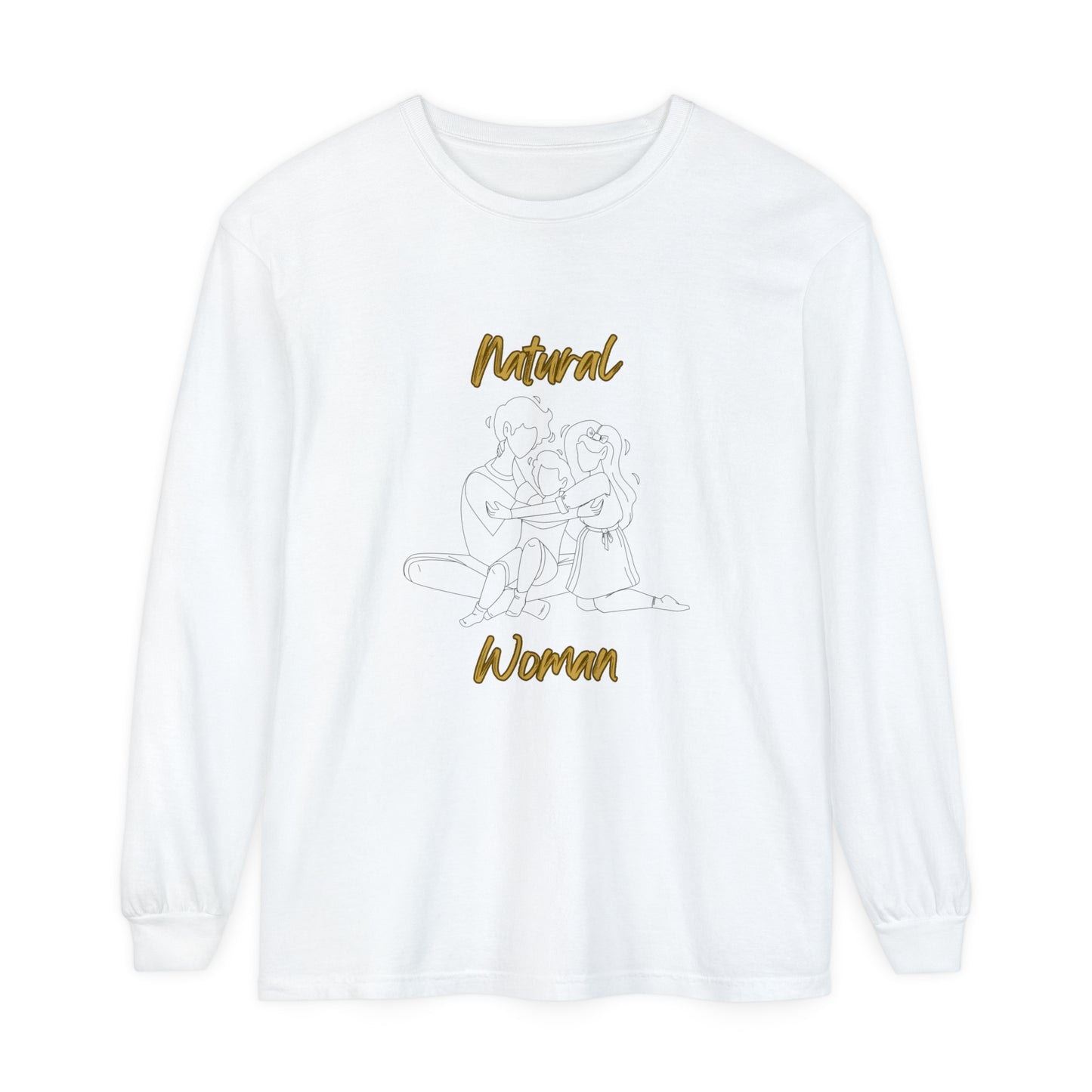 Natural Woman Bear Hugs (BL) Long Sleeve T-Shirt