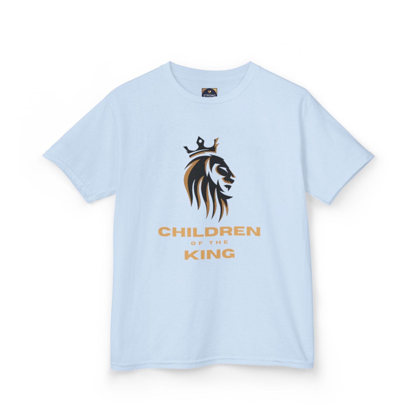 Children of the King Inspirational Kids Cotton T-Shirt (BL)