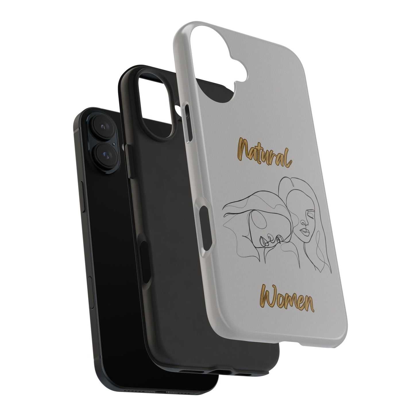 Natural Woman Sisters (BL)Tough Phone Cases LIGHT GREY