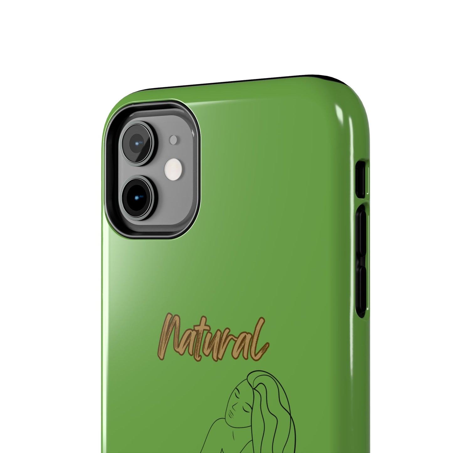 Natural Woman Beauty (BL) Tough Phone Cases GREEN