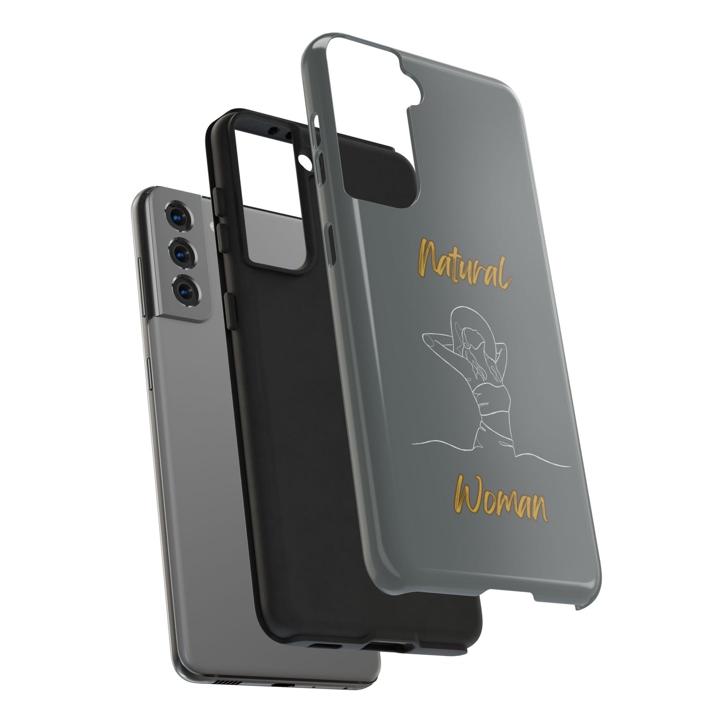 Natural Woman Sun Fun (WL)Tough Phone Cases DARK GREY