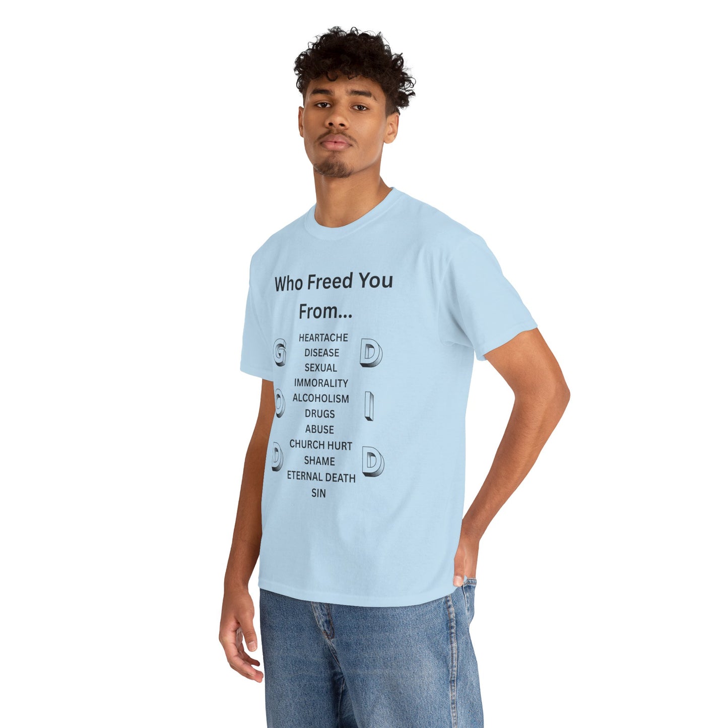GOD DID Unisex T-shirt (BL)