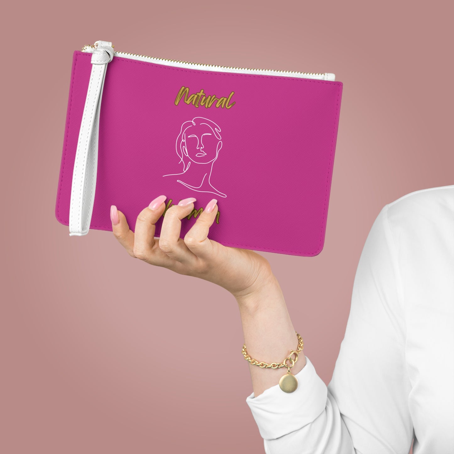 Natural Woman Hello (WL) Clutch Bag PINK