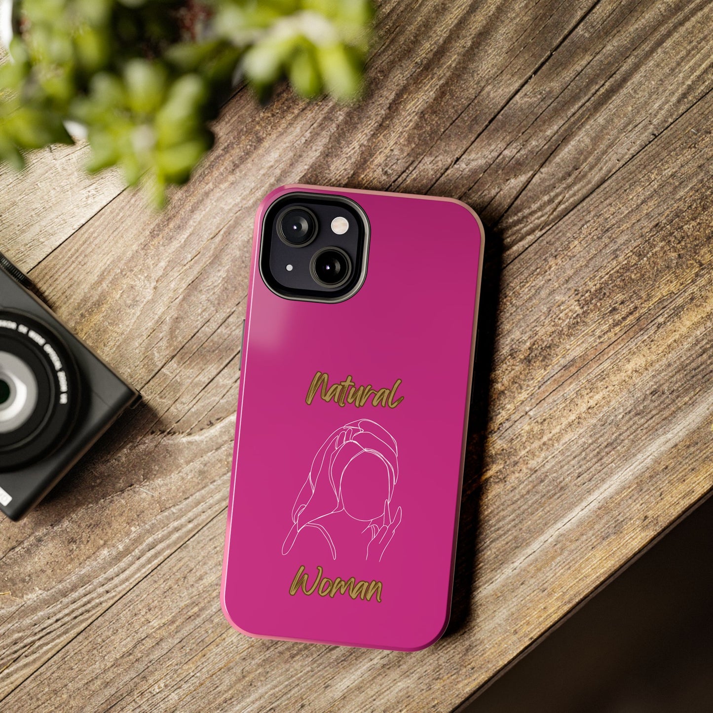 Natural Woman Towel Wrapped (WL)Tough Phone Cases PINK