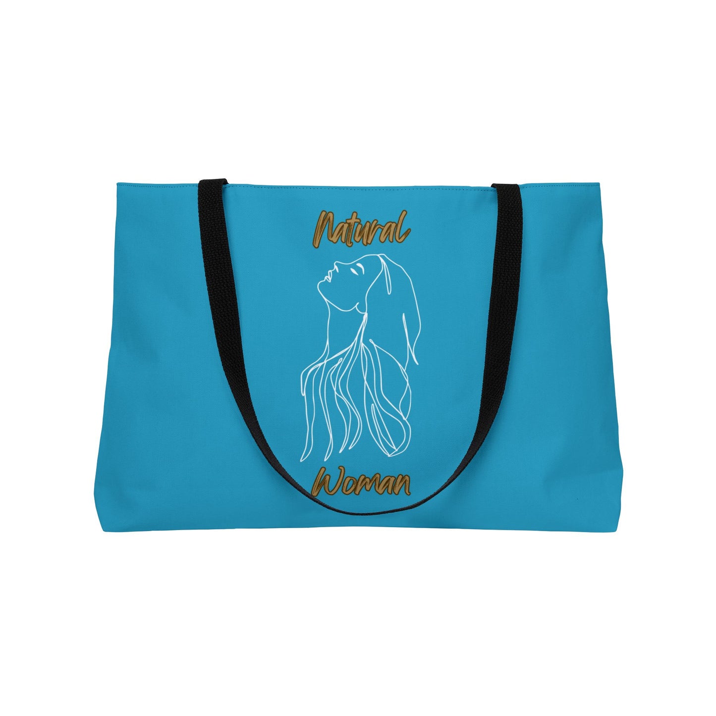 Natural Woman Appreciation (WL) WeekenderTote Bag TURQUOISE