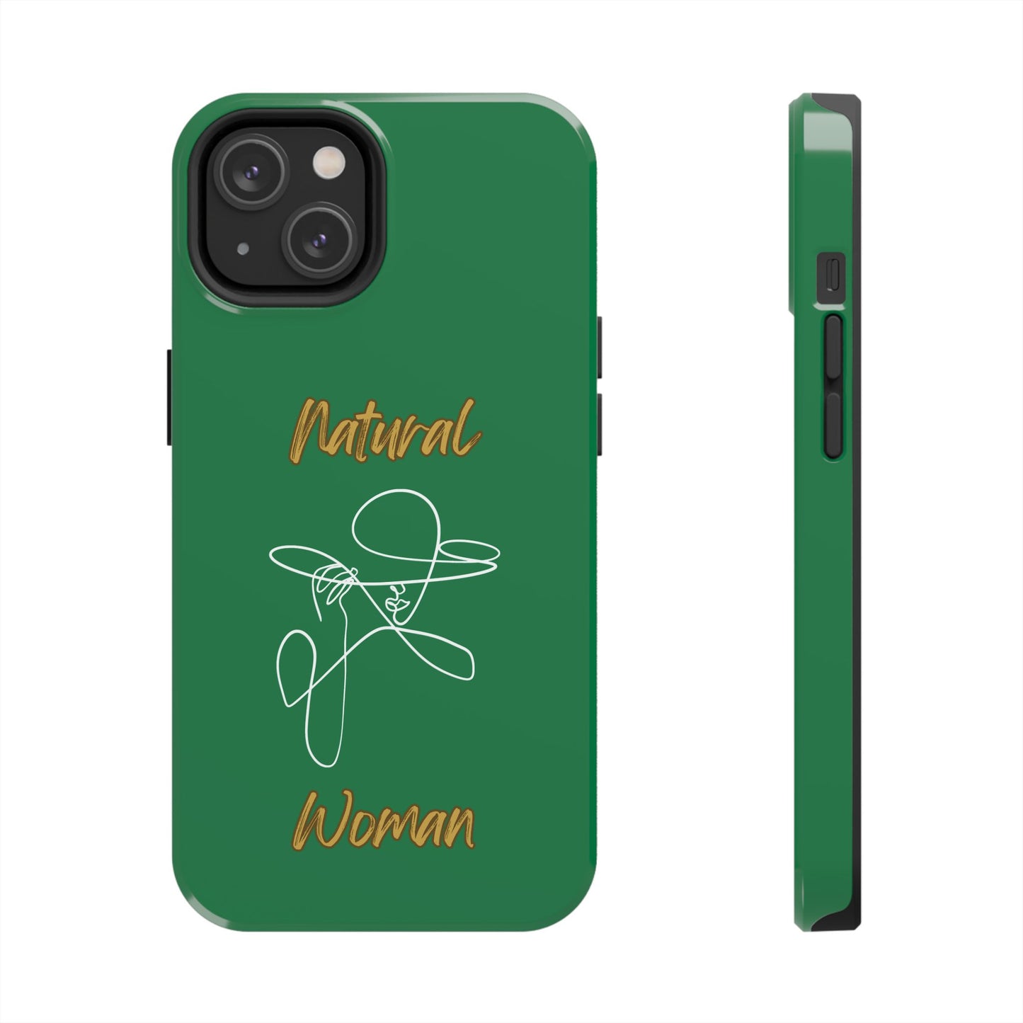 Natural Woman An Original (WL)Tough Phone Cases DARK GREEN