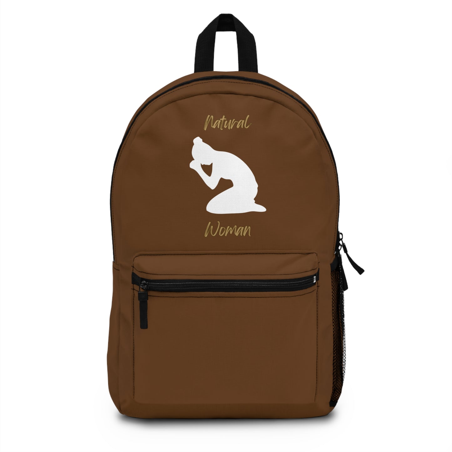 Natural Woman Pray (WL) Backpack BROWN