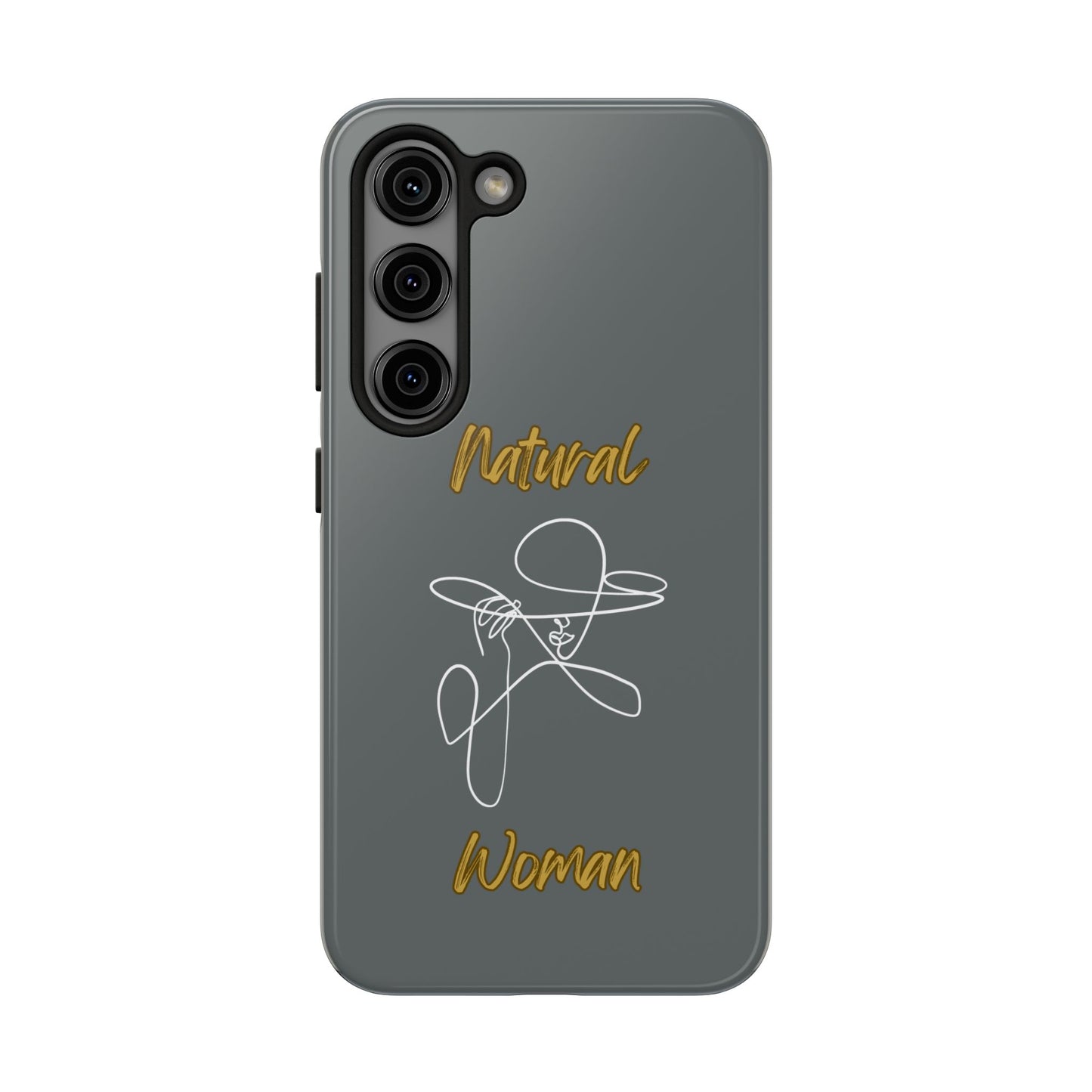 Natural Woman An Original (WL)Tough Phone Cases DARK GREY