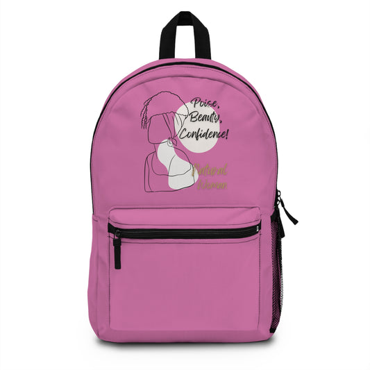 Natural Woman Puff (BL) Backpack LIGHT PINK