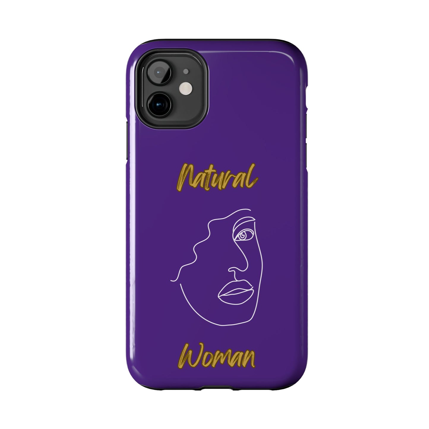 Natural Woman Peekaboo (WL)Tough Phone Cases PURPLE