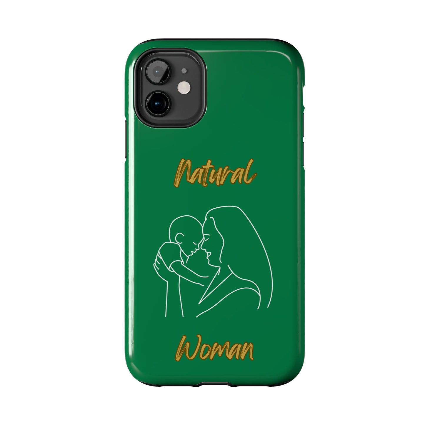 Natural Woman Joy (WL) Tough Phone Cases DARK GREEN