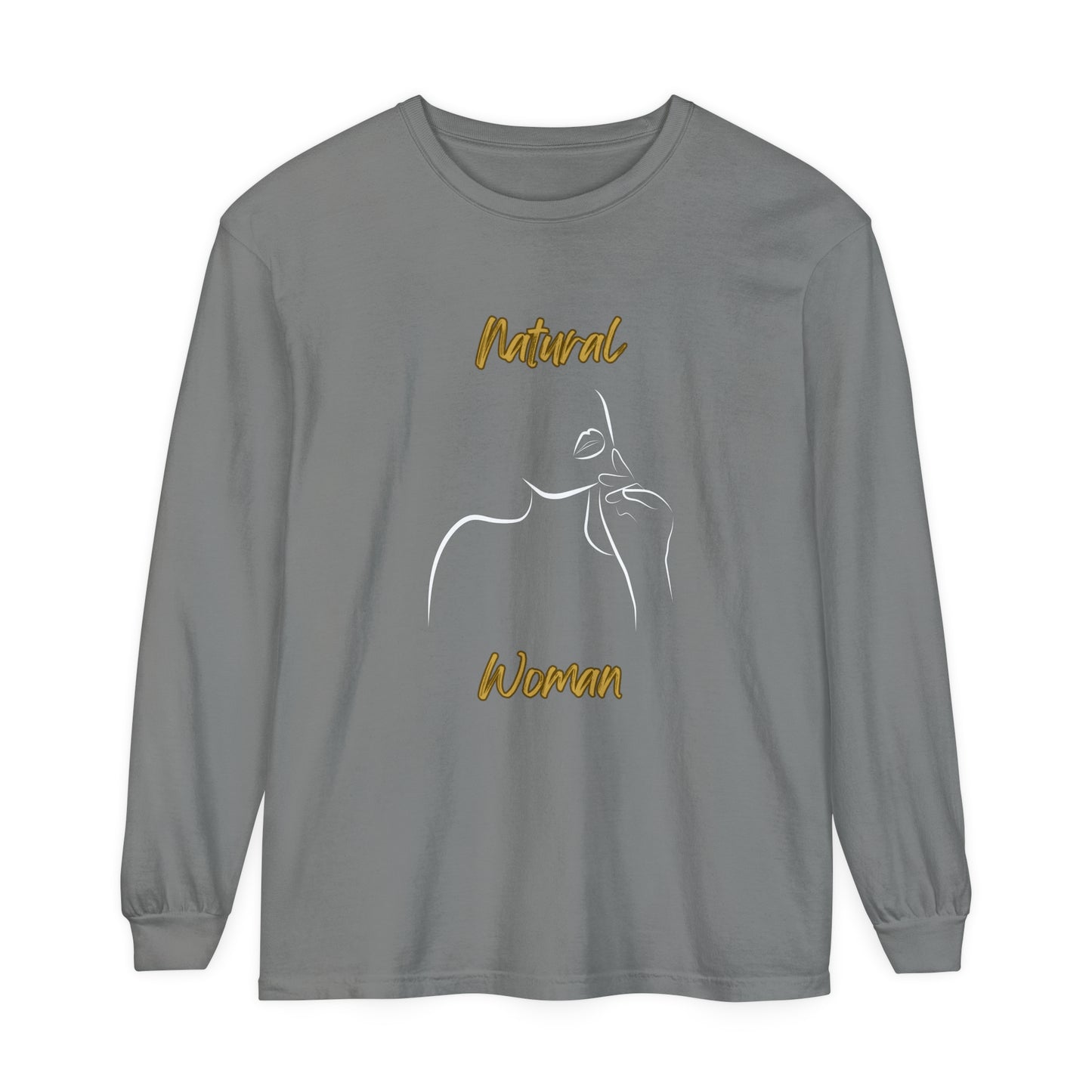 Natural Woman Chin Up (WL) Long Sleeve T-Shirt