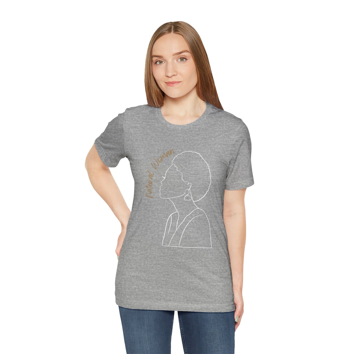 Natural Woman Sm Fro (WL) Short Sleeve T-Shirt