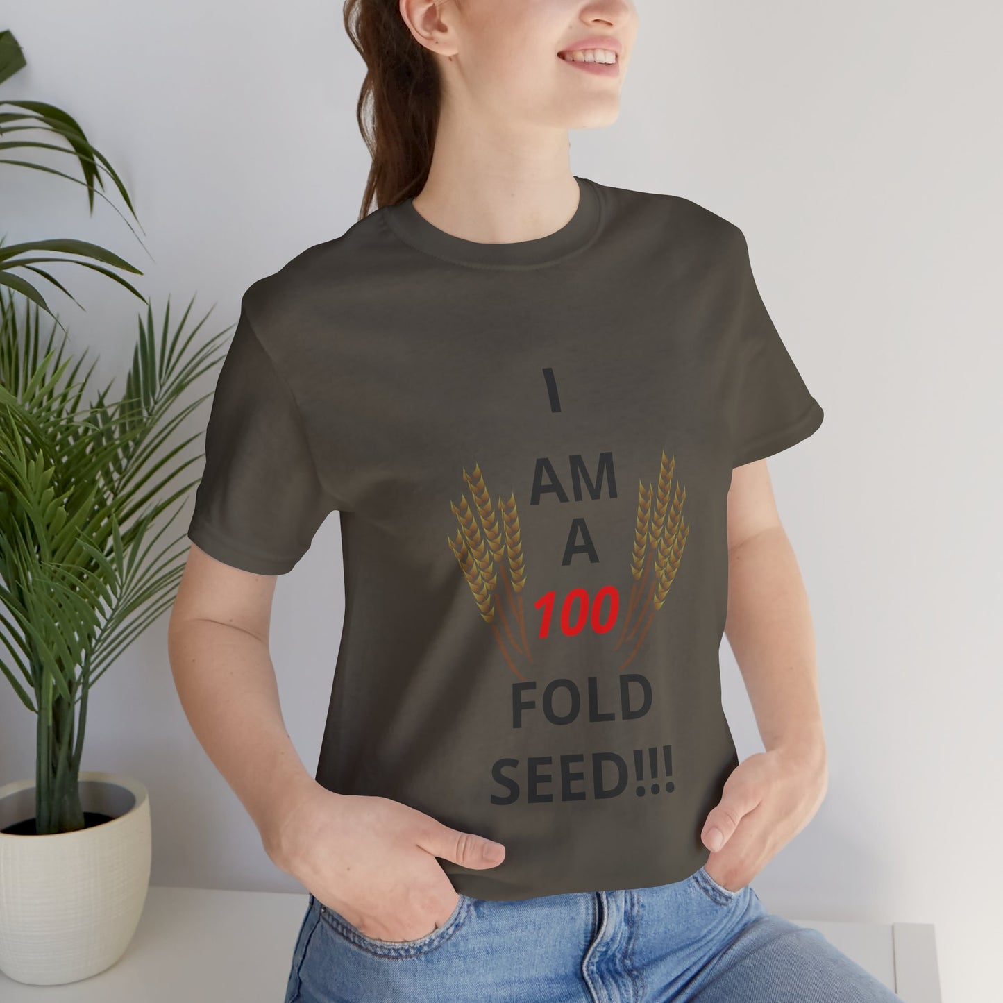 100-FOLD SEED (BL) T-Shirt