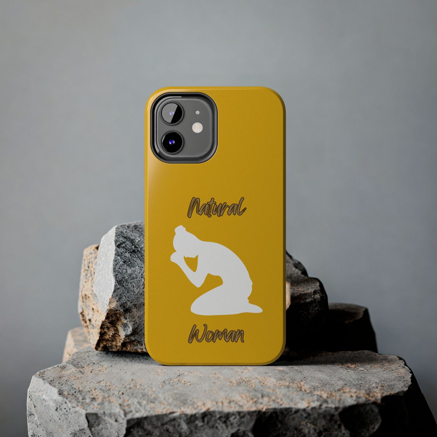 Natural Woman Pray (WL) Tough Phone Cases YELLOW