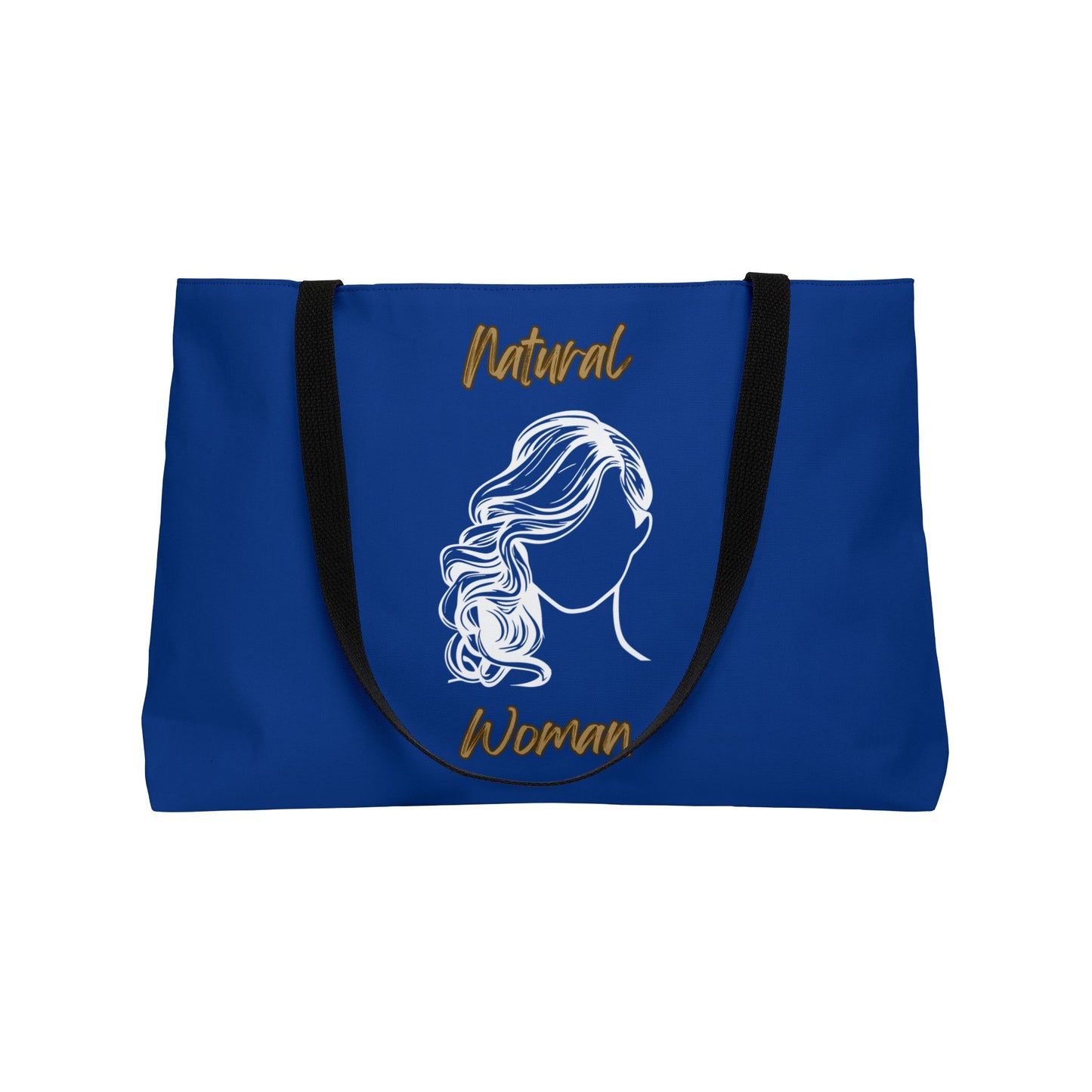 Natural Woman Long Curl (WL) Weekender Tote Bag DARK BLUE