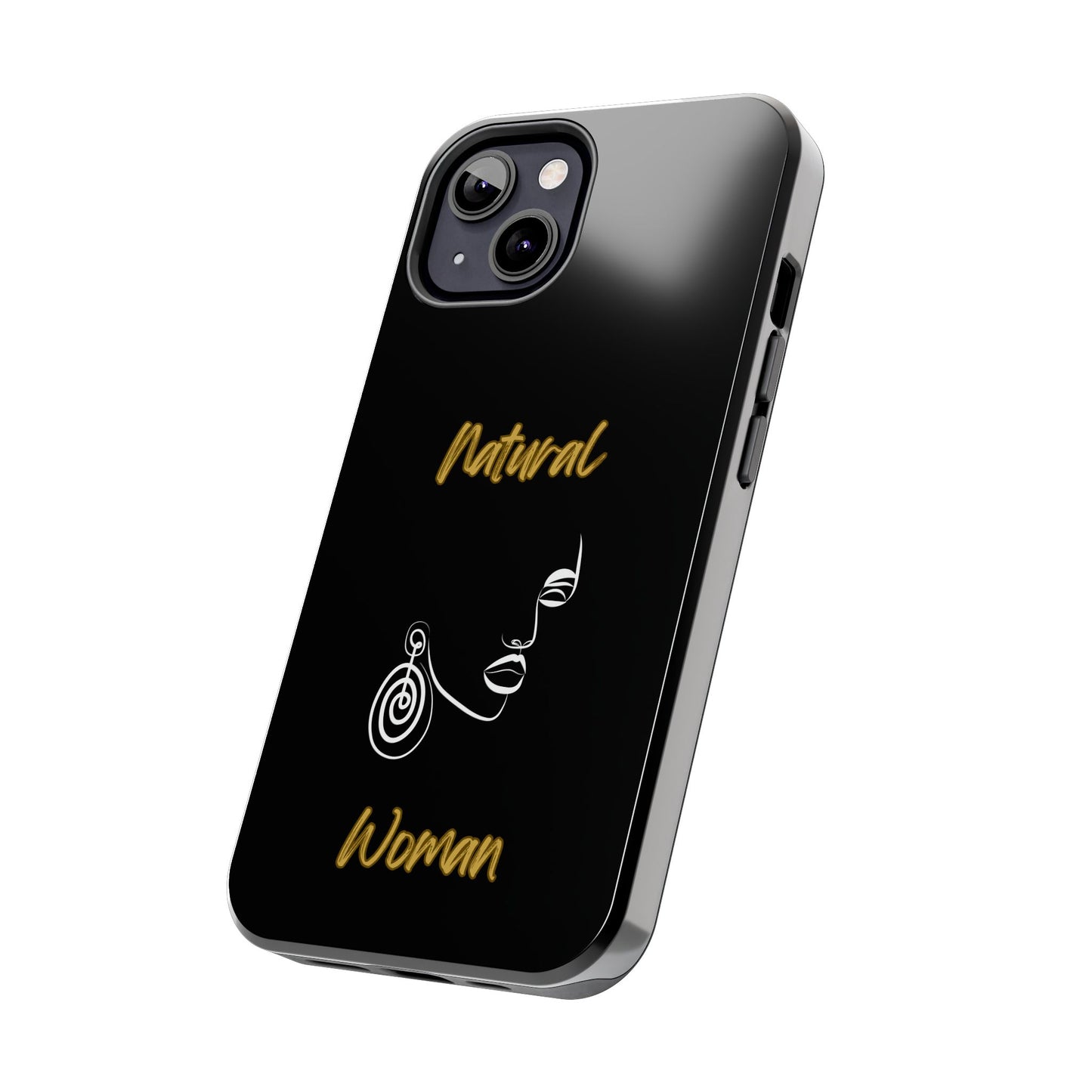 Natural Woman Music In My Soul (WL)Tough Phone Cases BLACK