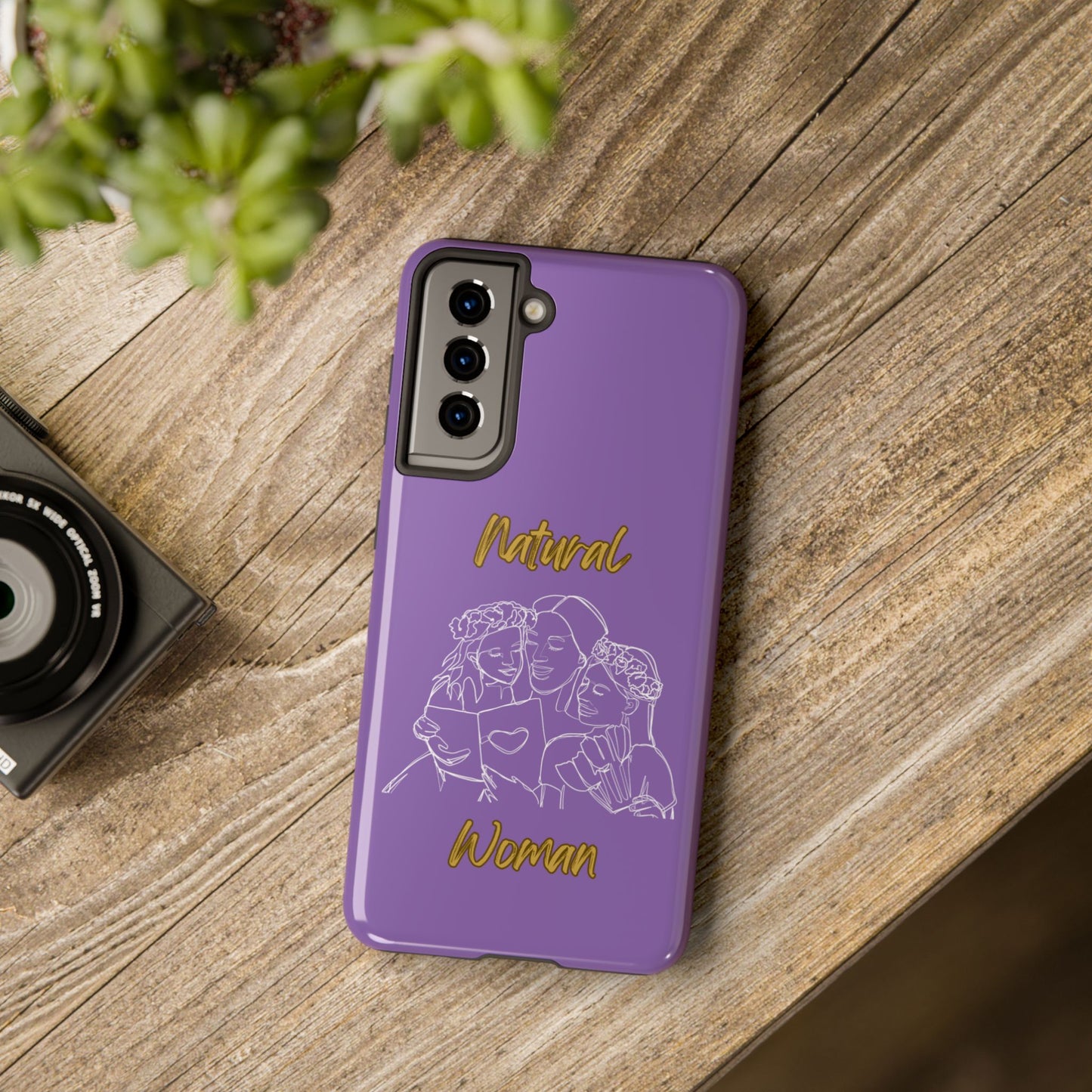 Natural Woman Me & My Girls (WL)Tough Phone Cases LIGHT PURPLE