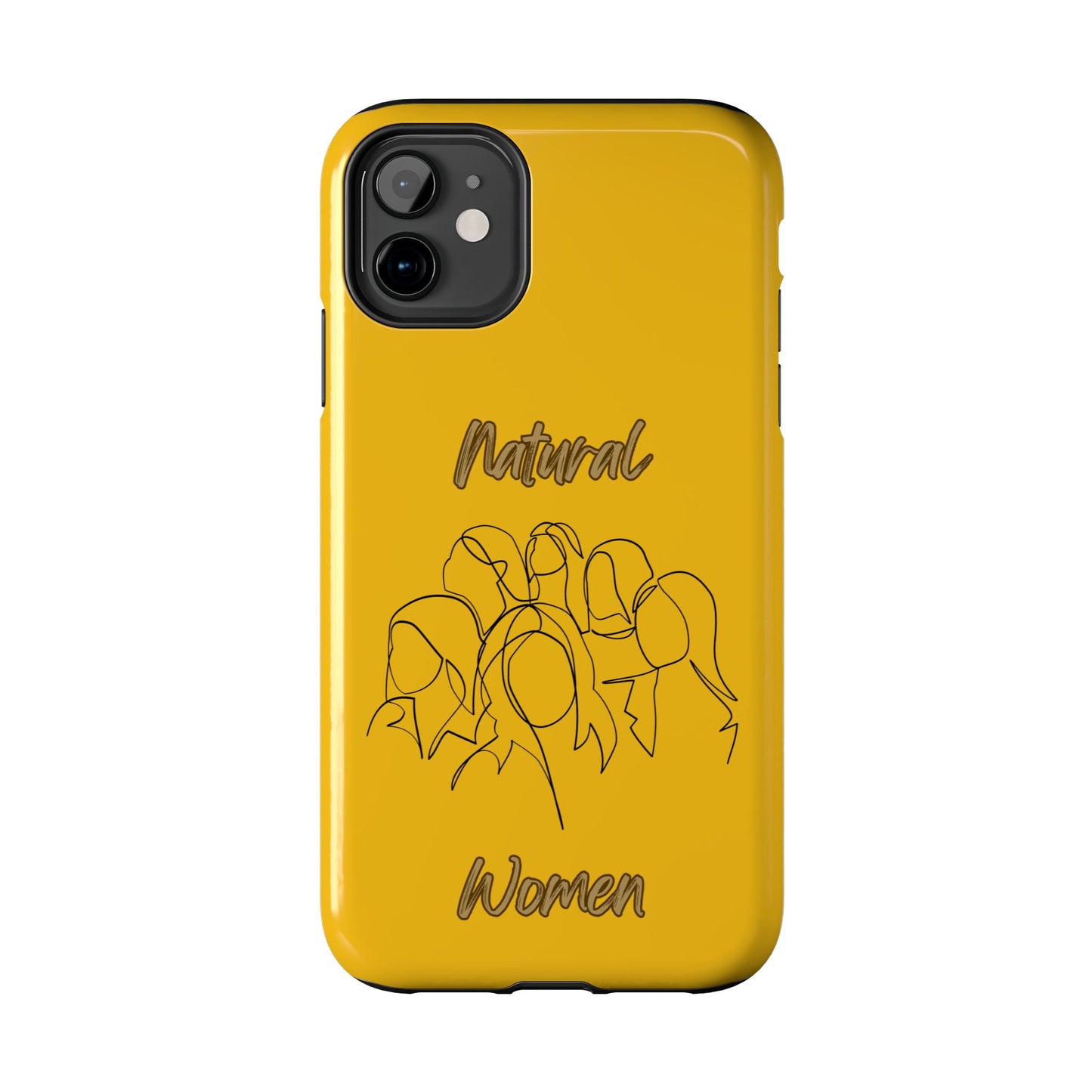 Natural Woman Professionals (BL)Tough Phone Cases YELLOW