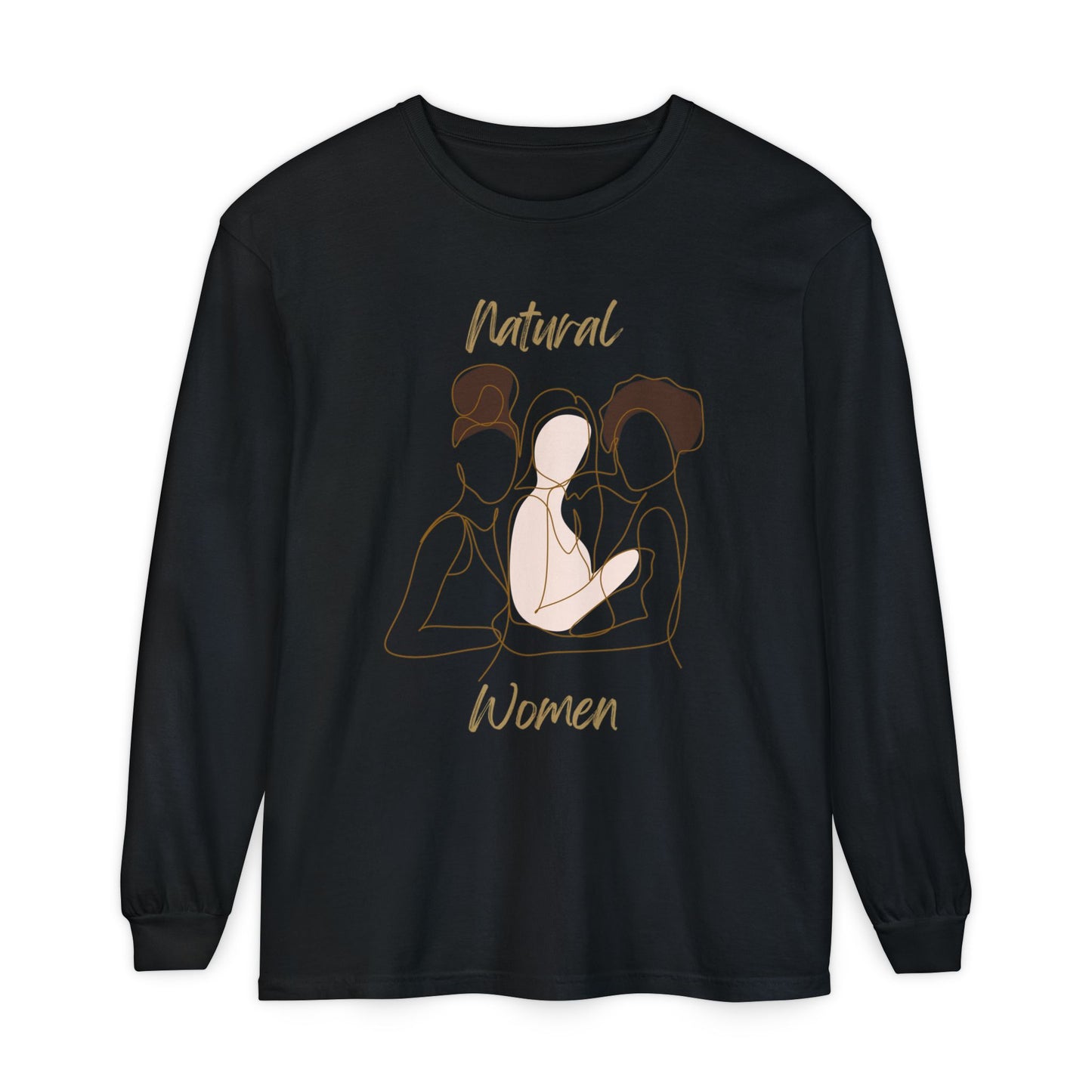 Natural Women Friends (WL) Long Sleeve T-Shirt