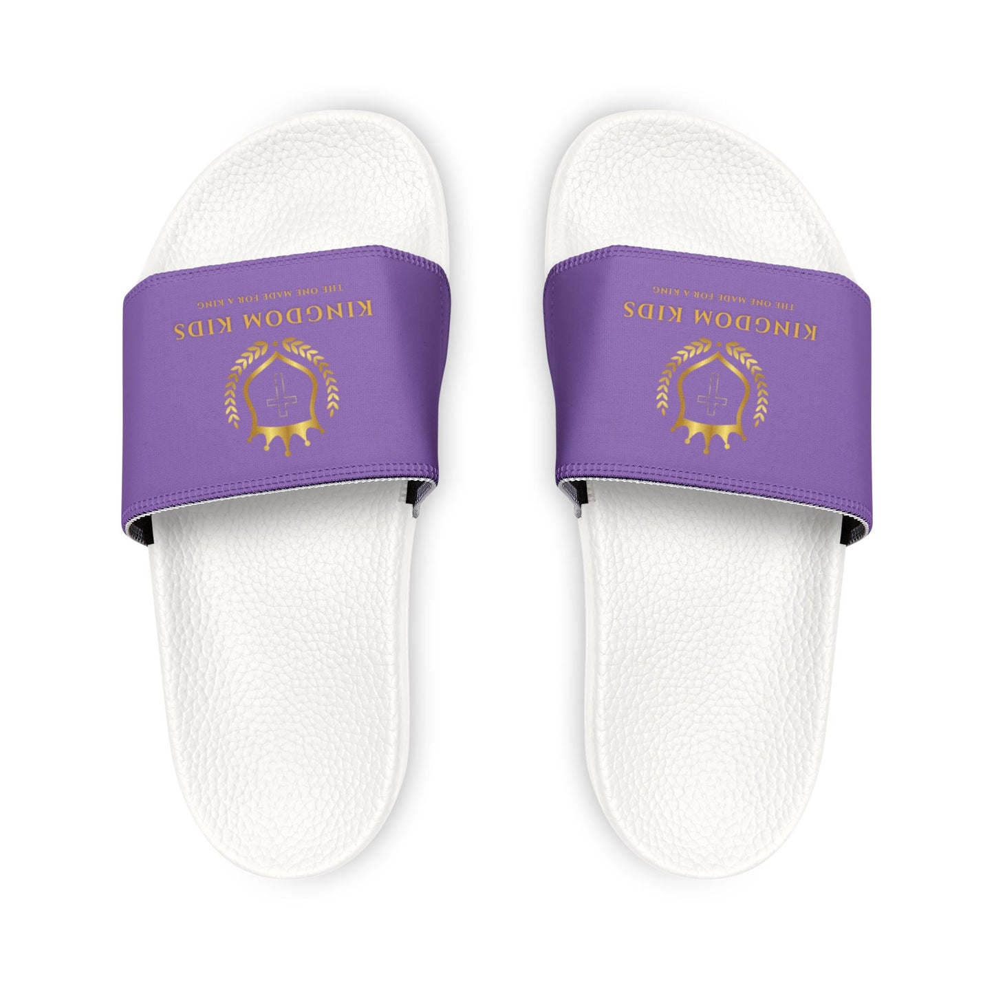 Kingdom Kids Youth Removable-Strap Sandals (Light Purple)