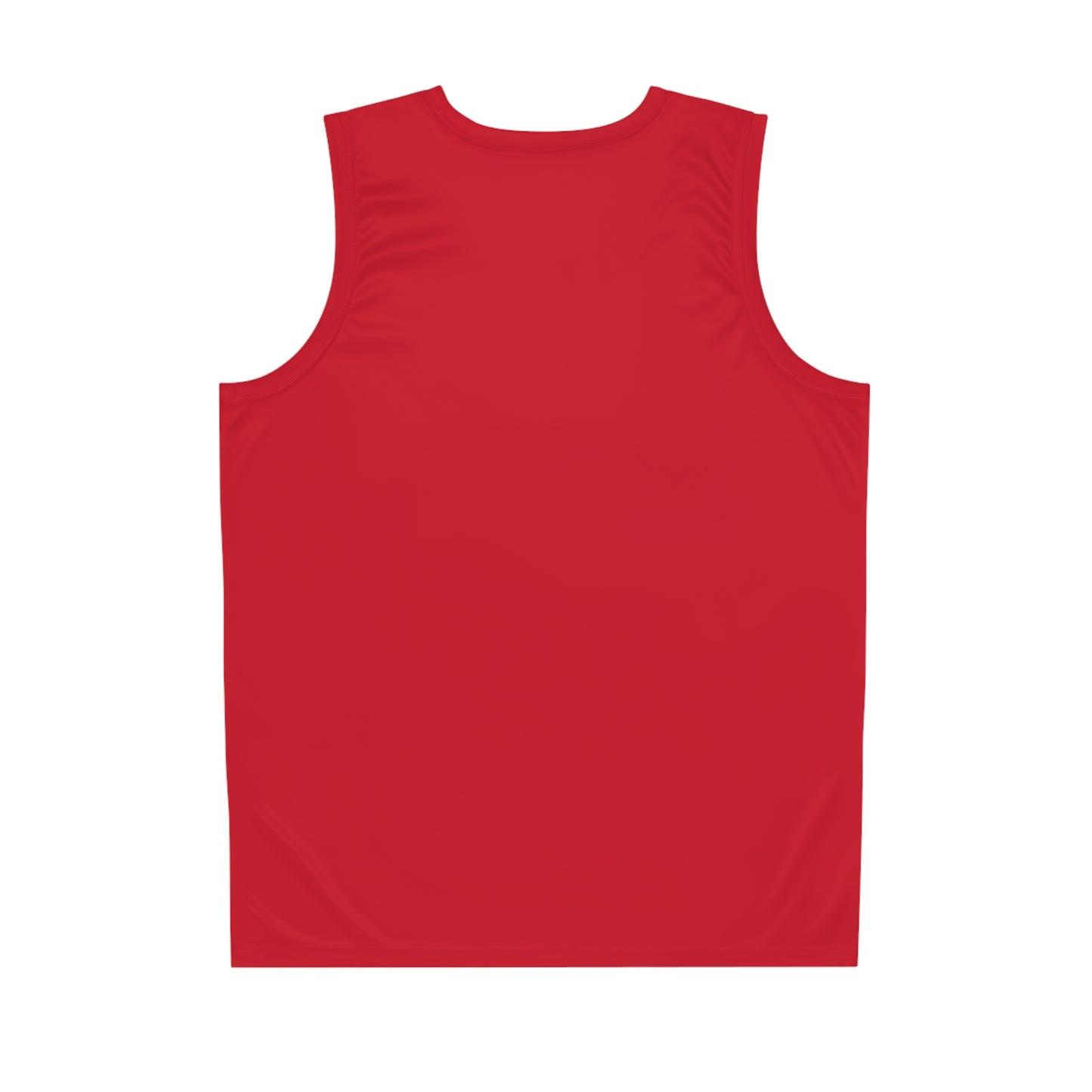 Kingdom Man (Gold) Basketball Jersey DARK RED