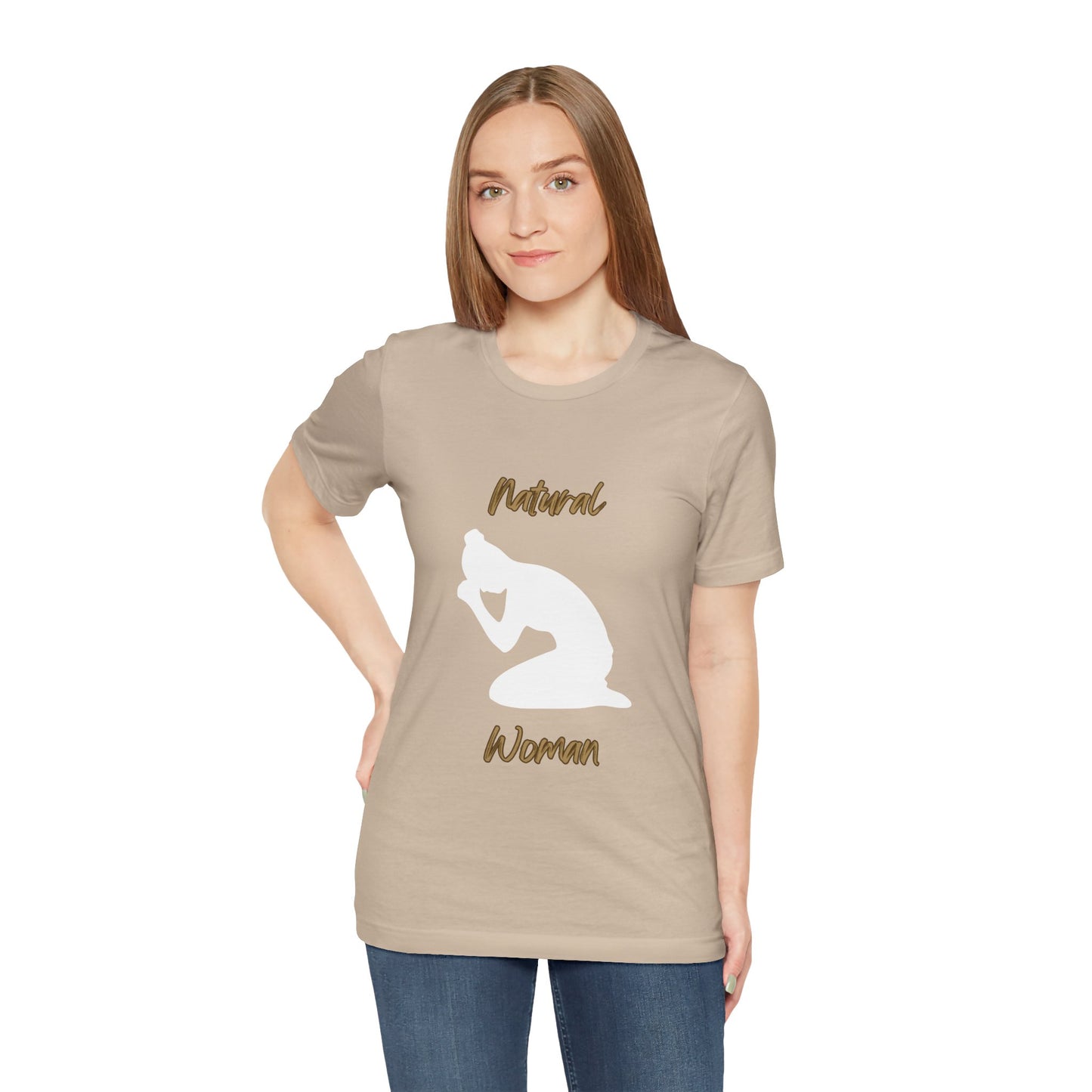 Natural Woman Pray  (WL) Short Sleeve T-Shirt