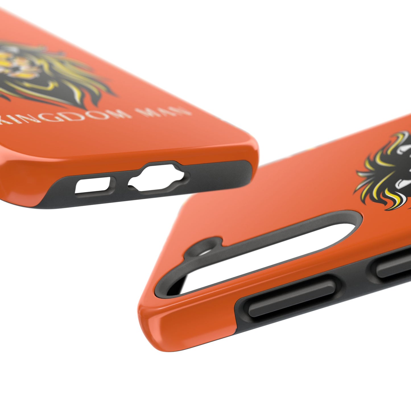 Kingdom Man (White-Gold Label) Tough Phone Case ORANGE