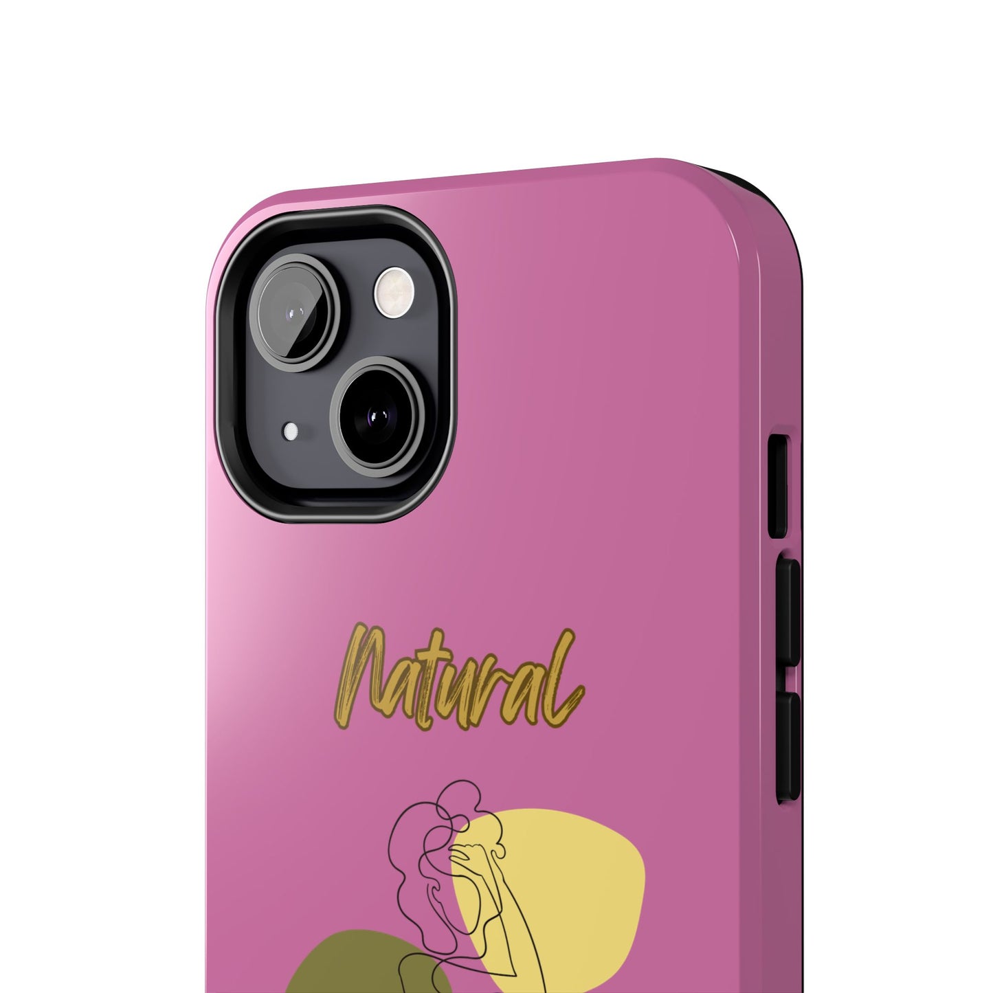 Natural Woman Colorful Pose (BL)Tough Phone Cases LIGHT PINK