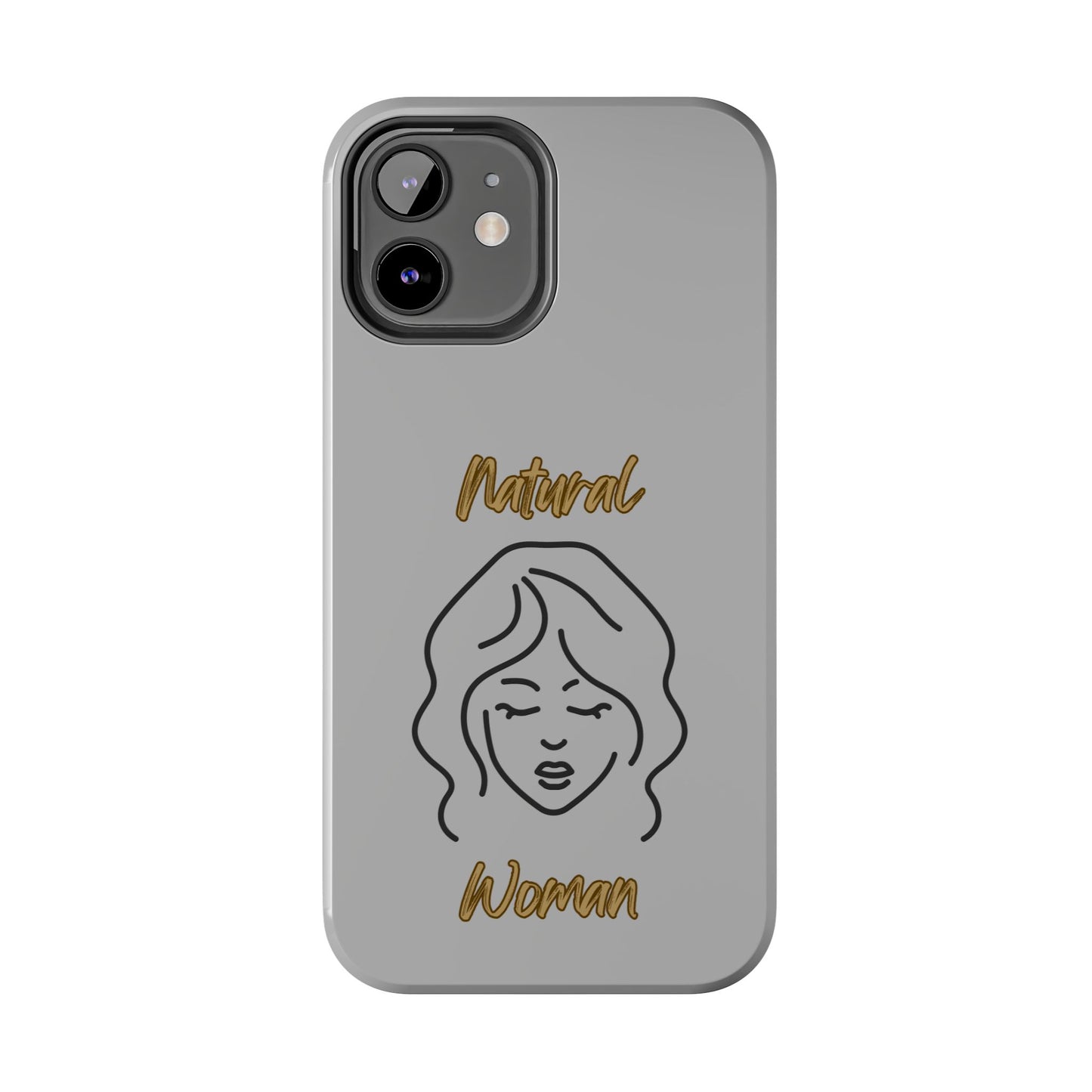 Natural Woman Modest (BL)Tough Phone Cases LIGHT GREY