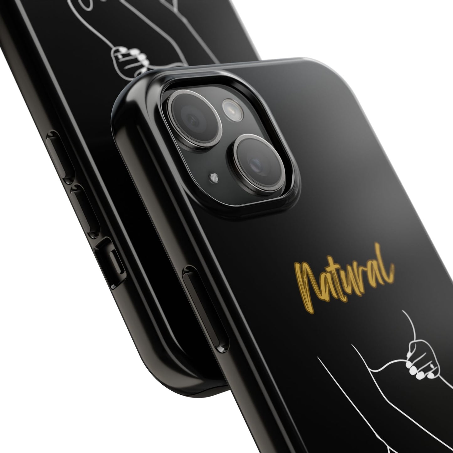 Natural Woman Loved In & Out (WL)Tough Phone Cases BLACK