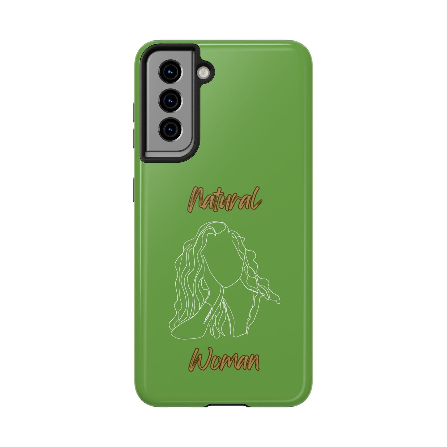 Natural Woman Relaxed (WL) Tough Phone Cases GREEN